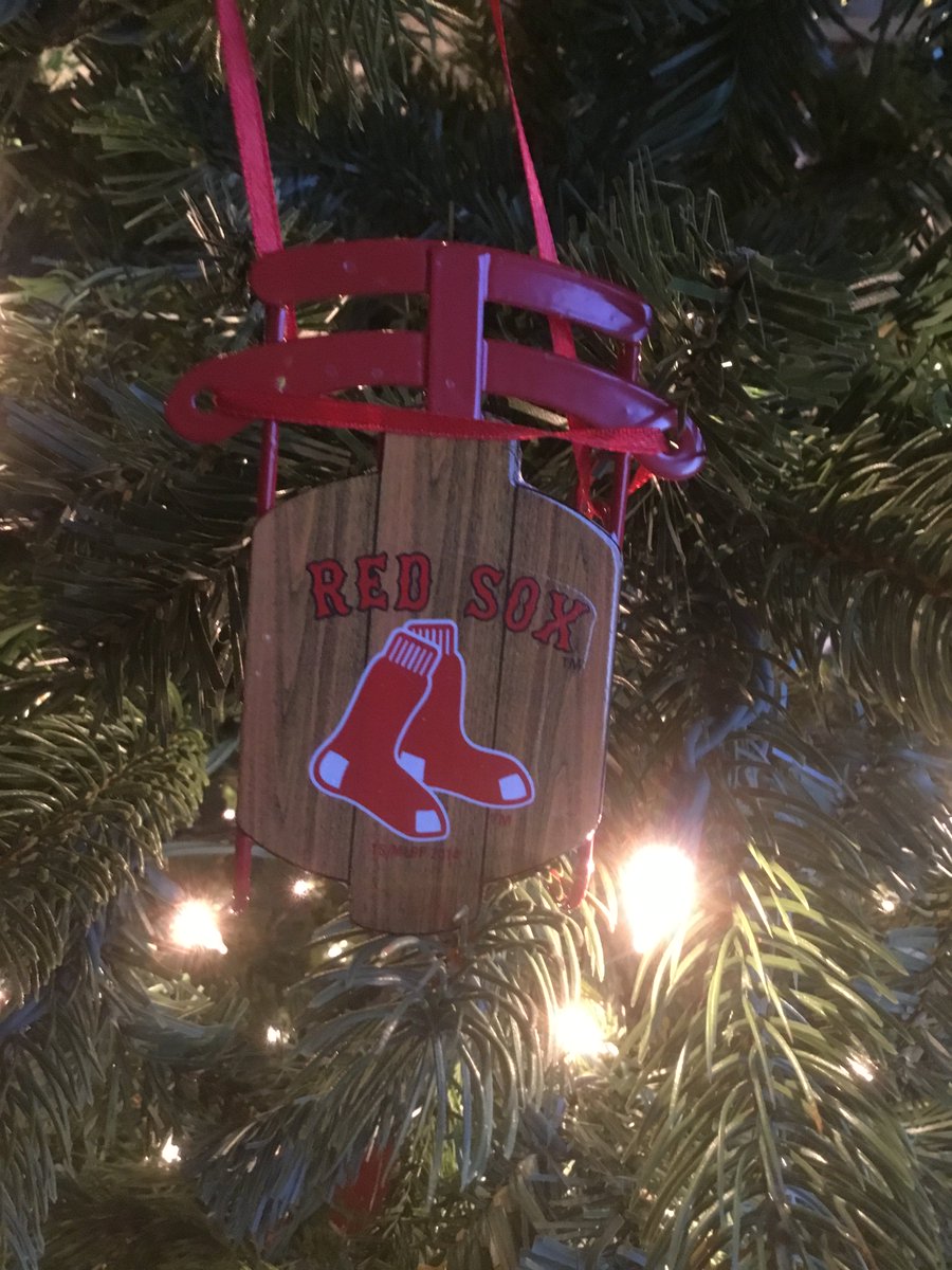 BDaveyRN's tweet photo. Hey @RedSox, I might have a few ornaments! #Soxmas https://t.co/koG1N4Ty4w