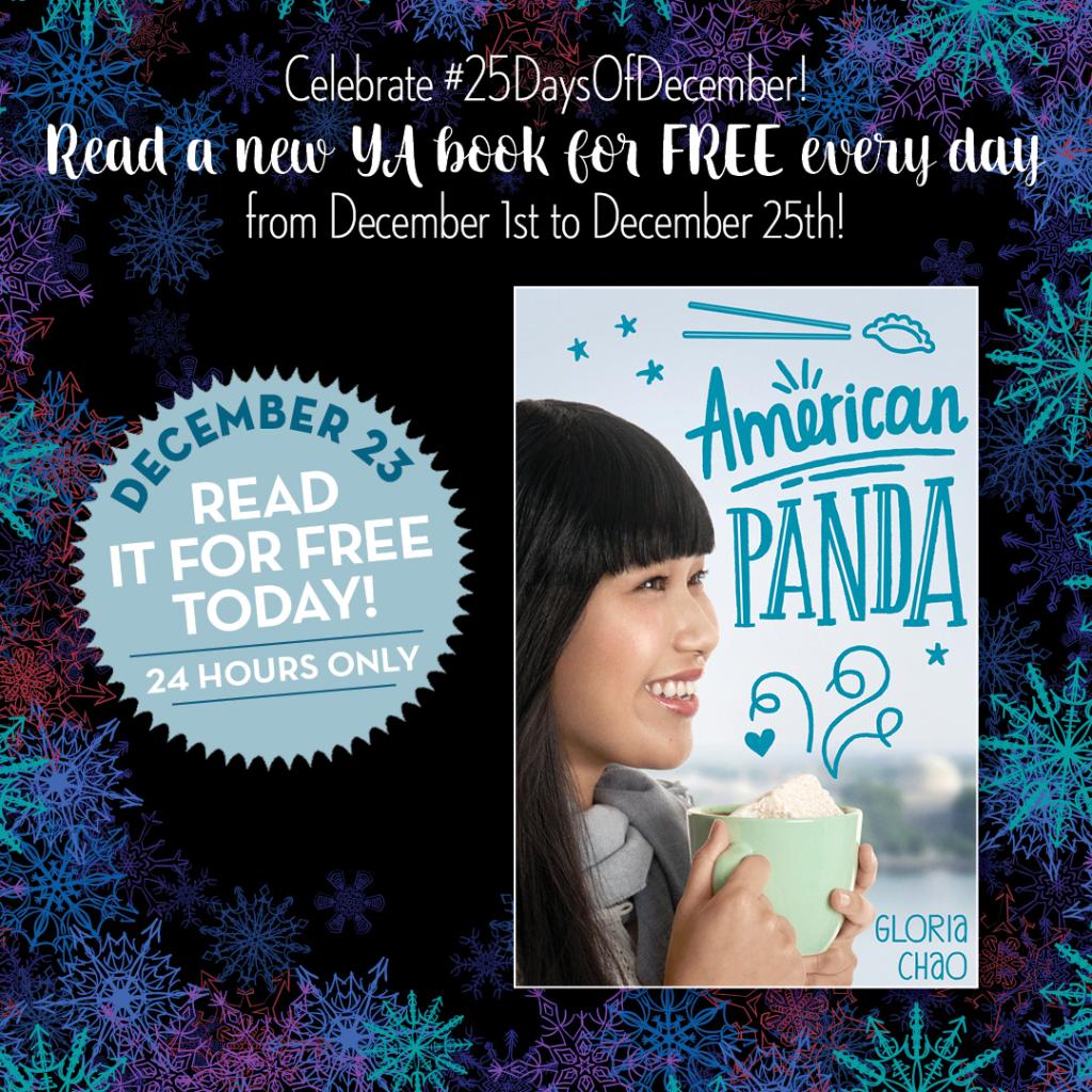simonteen's tweet photo. #AmericanPanda by @GloriaChao is FREE to read TODAY ONLY on Riveted! Sign in or register for a free account to read it right now! #25daysofdecember https://t.co/USIH4uLhUE https://t.co/abzgpJz6rk