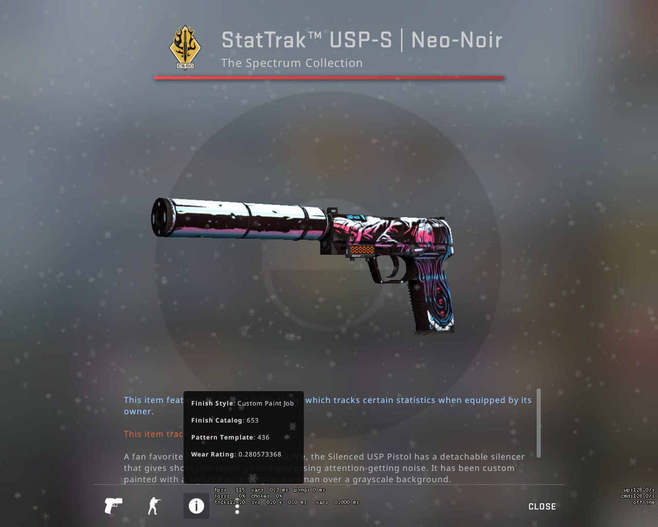 Robin Röpke on Twitter: "Since christmas is around the corner, I decided to do giveaway of this beautiful StatTrak | Neo-Noir (Field-Tested) to celebrate with you guys To enter, as