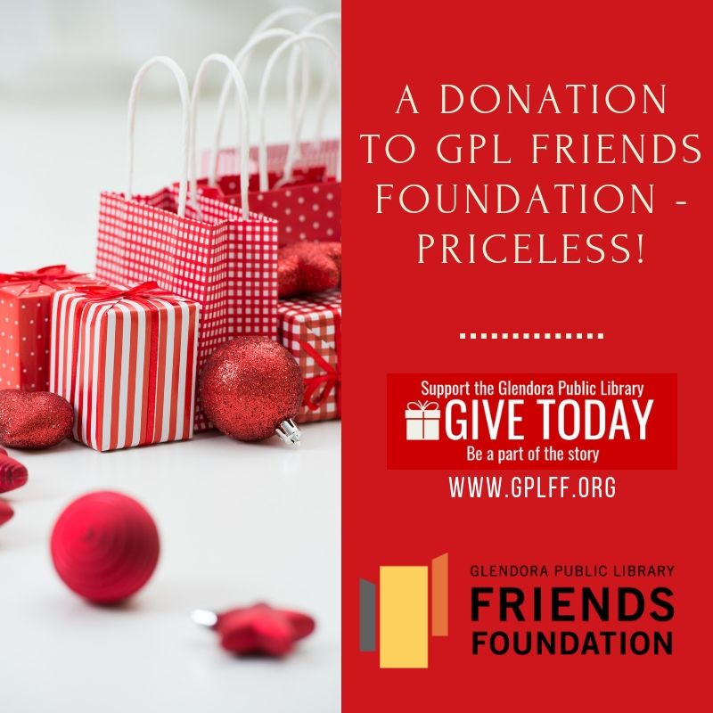 gplffoundation's tweet photo. Looking for last minute bargains? A new sweater $40 ... Movie tickets $25 . . . A donation to @gplffoundation - Priceless!  Your gift to @gplffoundation ensures that our Library can continue to provide life changing experiences and services. https://t.co/axqxCAEPFf #gplff https://t.co/yWFkK6y4Ft