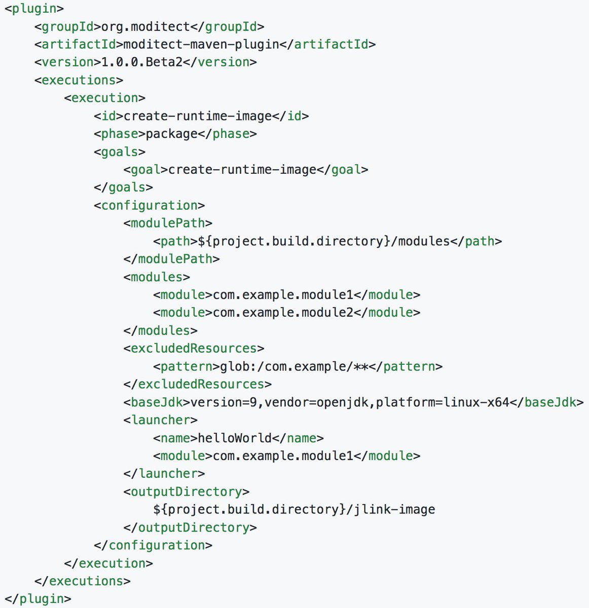 gunnarmorling's tweet image. 📢 Happy to announce the 1.0.0.Beta2 release of #ModiTect (tooling for the #Java Module System)! Allows now to build multi-release JARs and to create jlink images targeting Windows while running the build on Linux -- github.com/moditect/modit…