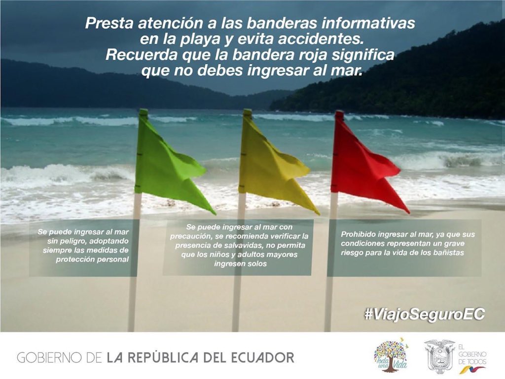 ottosonnenh's tweet photo. Recomendamos a los residentes en zonas de playa y a los turistas respetar las restricciones para el ingreso al mar que ha dispuesto @Riesgos_Ec para precautelar sus vidas. Infórmese por canales oficiales y ante cualquier emergencia comuníquese con la línea telefónica 9-1-1 (4/4). https://t.co/GLXEYIQBnT
