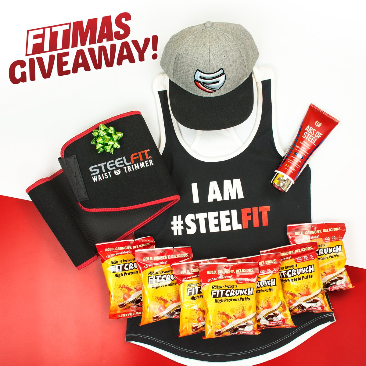 AmericanMusic_1's tweet photo. And on the 11th Day of FITmas we are partnering up with @steelfitusa and giving away a $150 value pack just in time to start the new year off right!💪 Head to 👉 https://t.co/XTDG58Piqu for a chance to WIN!!!
#fitcrunch #steelfit #win #free #giveaway #teamfitcrunch https://t.co/1Q3K3Hw2uy