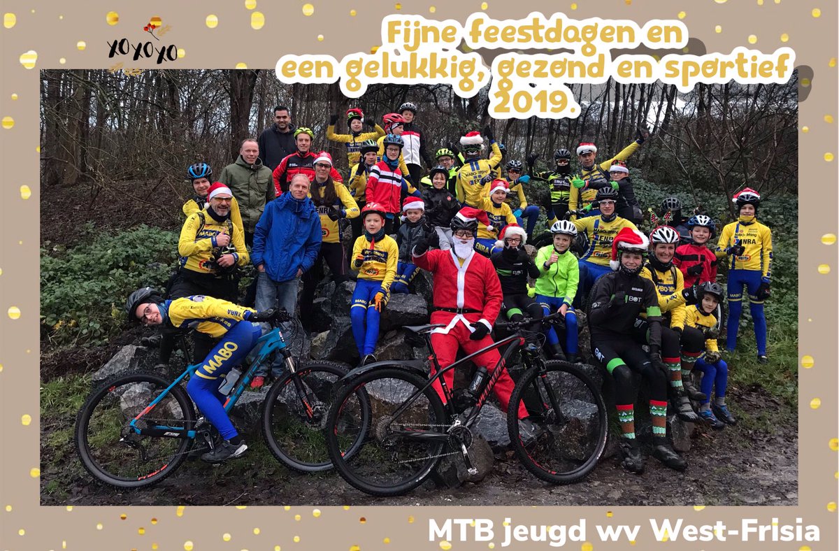 MtbJeugdwf's tweet photo. De MTB jeugd van wv West-Frisia wenst iedereen fijne feestdagen @wvWestFrisia @Enkhuizenisleuk #enkhuizen #Vrolijkkerstfeest #kerstmuts https://t.co/JK2cDa8Pe8