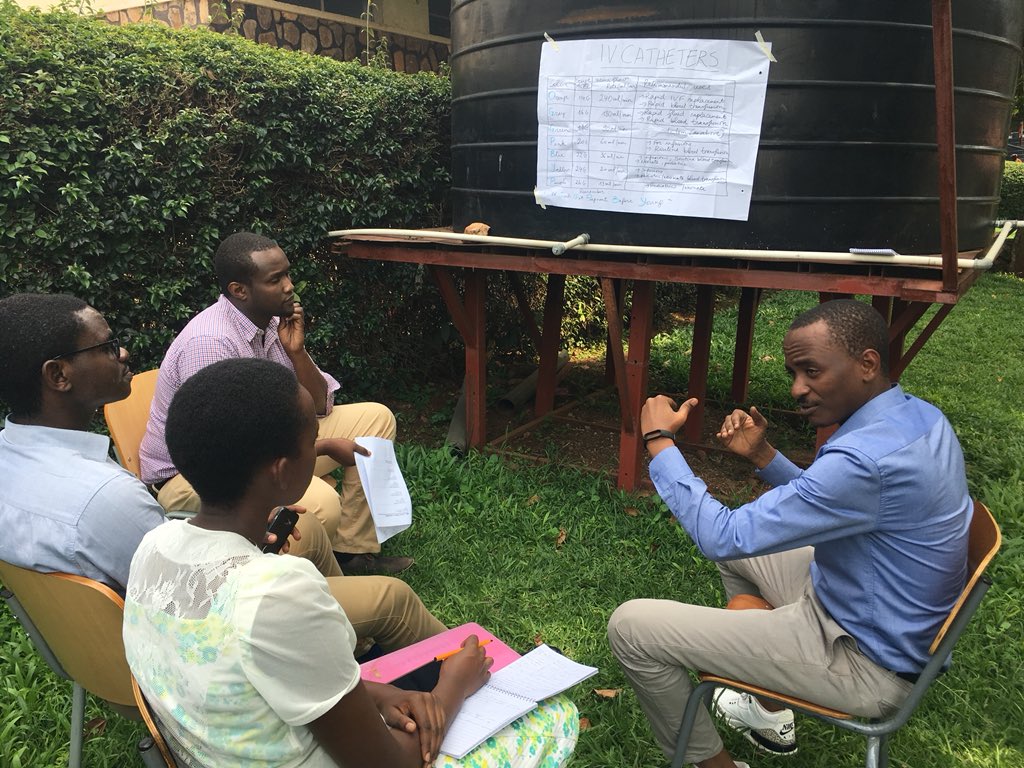 gadpartnerships's tweet image. #smallgroupteaching in #inspireclinicalteaching in Kigali, Rwanda