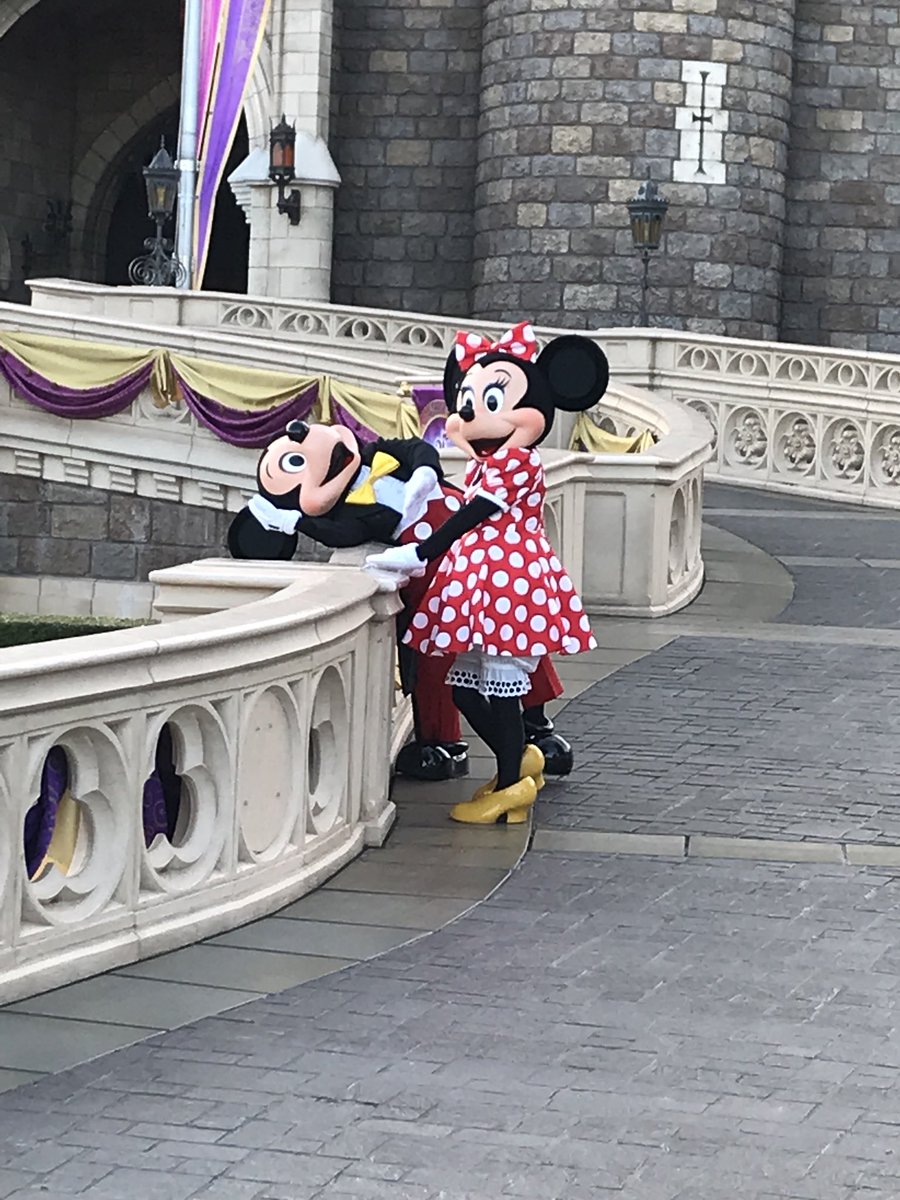 disneyresort14's tweet photo. #TDR_now #Disneyland 
早朝グリーティング！！35th!! https://t.co/acQDTGC0eX