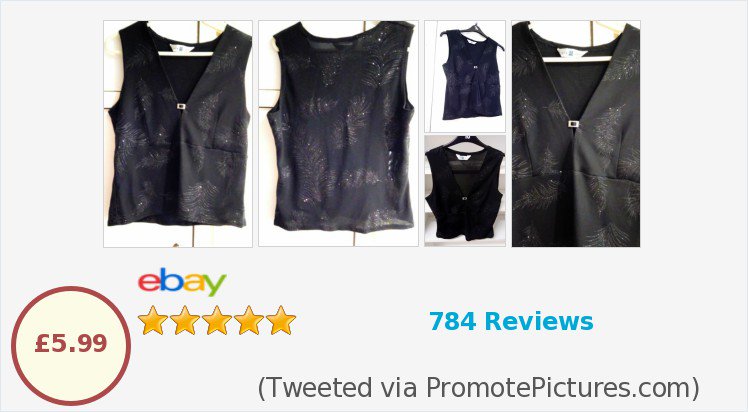 BelindasHandbag's tweet image. Size 14-16 Black Glitter Leaf Sleeveless Top by New Look | eBay #newlook #eveningtop 
goo.gl/vz1d1P
(Tweeted via PromotePictures.com)