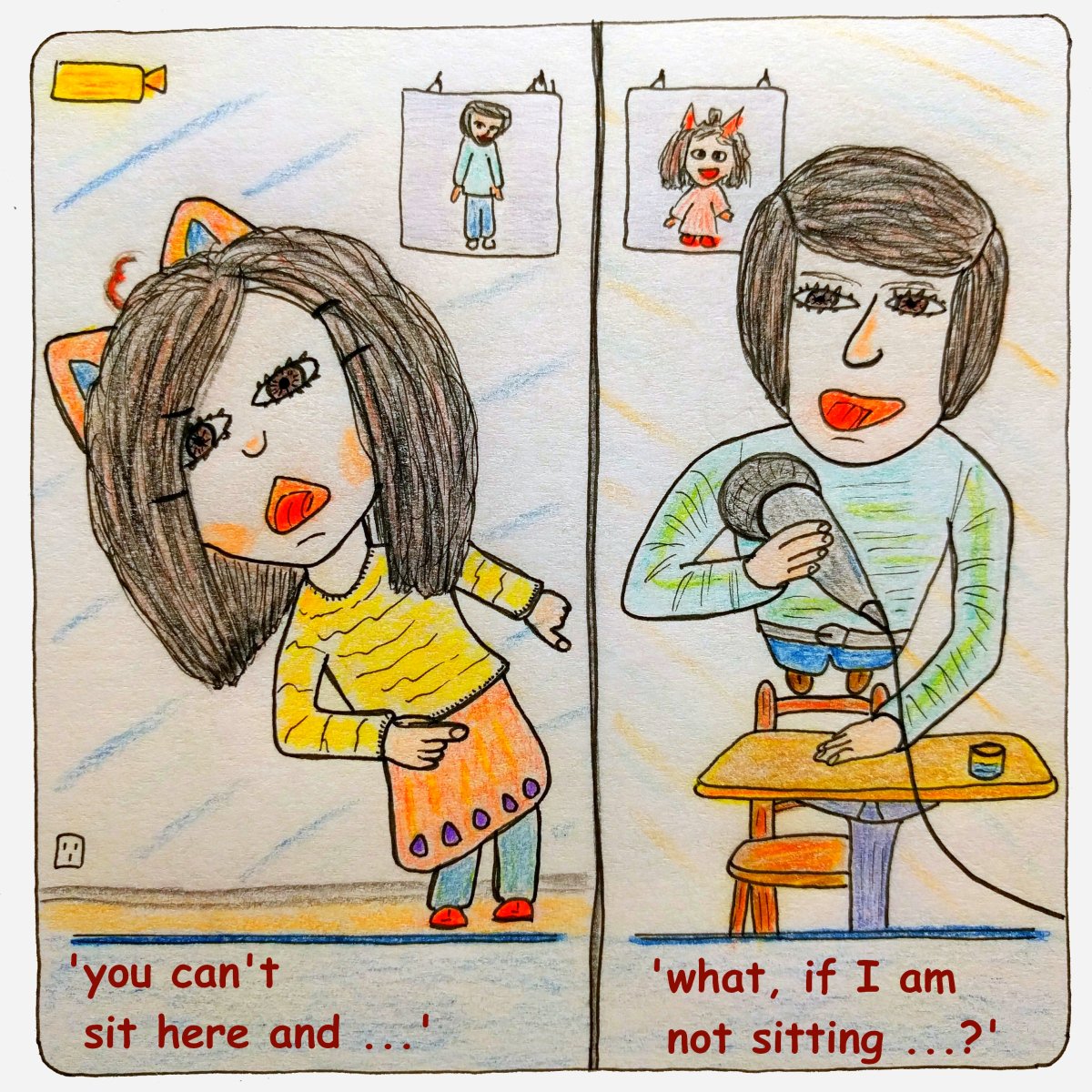 onlyabigchild's tweet photo. ... if you wonder what sort of athletics gave him sore muscles ...
(@younow partner @truthcrabs)
https://t.co/5KofxRDszk
#broadcaster #boy #girl #drawing #illustration #younow #partnertruthcrab #storytelling #profession #athletics #argument #toldworld https://t.co/0zXdXPh9UB