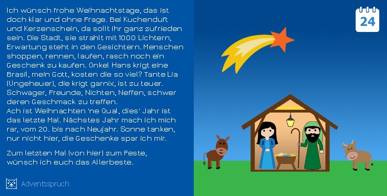 Wilhelm On Twitter Adventskalender Ab 1 Dezember Gibt S Hier Taglich Das Virtuelle Fensterchen Kurze Adventsspruche Zum Lesen Verschenken Und Teilen Https T Co Db7oodic1g