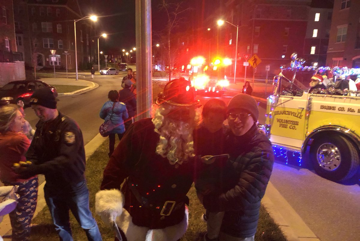 BranchvilleFire's tweet photo. Santa Making a stop in Greenbelt Station #BVCFo11 https://t.co/gSF1FSrYOq