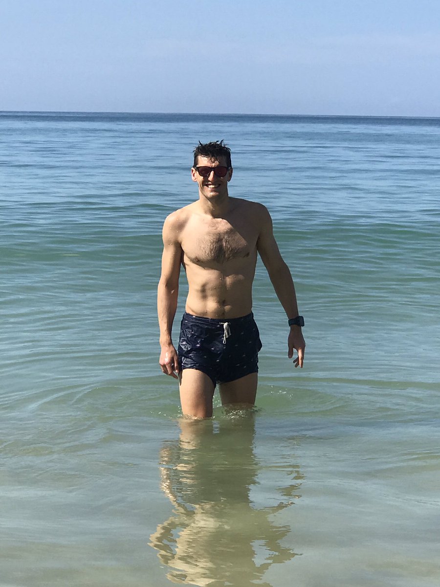Day relaxing at the beach after a run session. Such a chilled, clean and calm beach with crystal clear water. I love Thailand! #relaxation #beachlife #triathletes #thailand #wintersun #ChristmasAbroad <a href="/TriathlonBT1985/">Benjamin Terry</a>