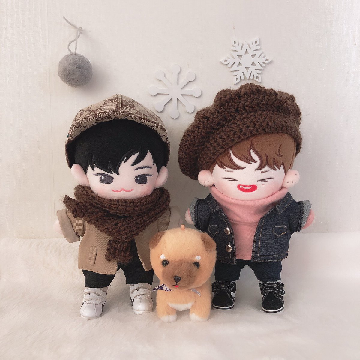 bbu_nal's tweet photo. [#균뿌 #켄뿌] 따뜻한 크리스마스되세요오☺️🧶🧶 https://t.co/iM0RZUNCfv