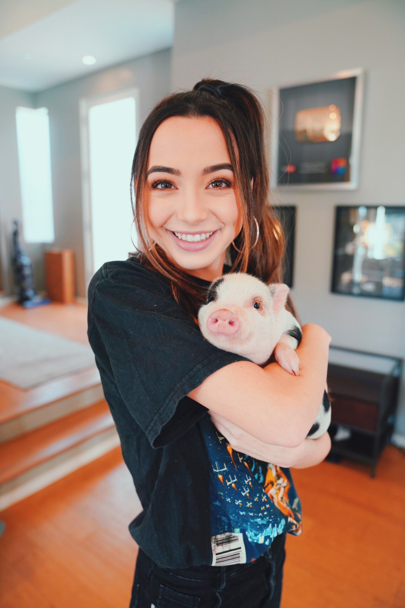 Alex Wassabi on Twitter "RT veronicamerrell I held a baby pig!! 🐷
