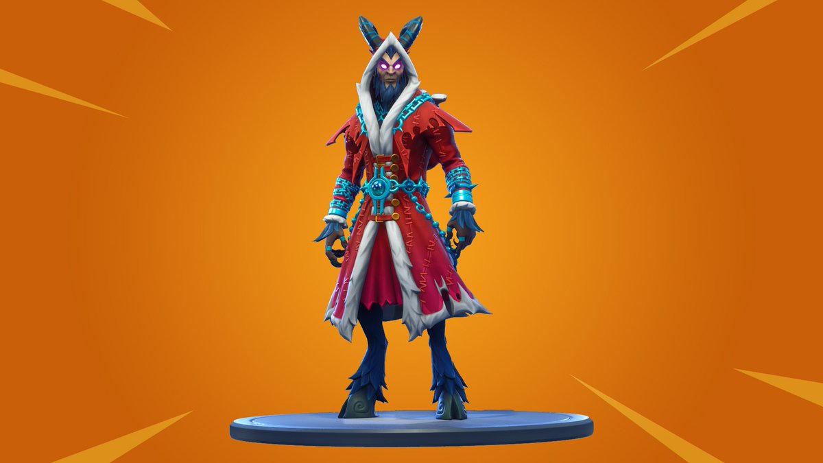 FortniteBR's tweet photo. Thoughts on Krampus? https://t.co/JrhJyO4CRG
