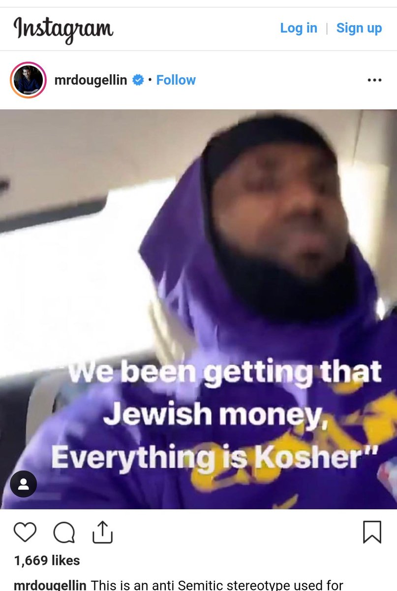 Newsweek: only conservatives are pissed off at Lebron James anti-Semitism