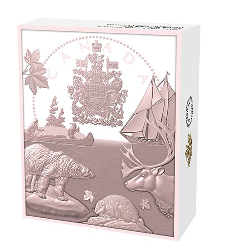 ap_impex's tweet image. 5 oz. Pure Silver Coin – Big Coin Series: Alex Colville Designs: 1 Dollar – Mintage: 2,150 (2016) 
FIRST COIN IN NEW SERIES!
BOTH SIDES OF YOUR COIN FEATURE SELECTIVE GOLD PLATING! 
INCLUDES SECOND EFFIGY OF HER MAJESTY QUEEN ELIZABETH II. 
LARGE SIZE COIN! 
LOW MINTAGE!