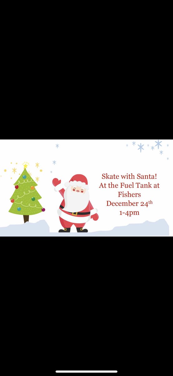 Join us December 24th for a Cosmic Skate with Santa and his elves!