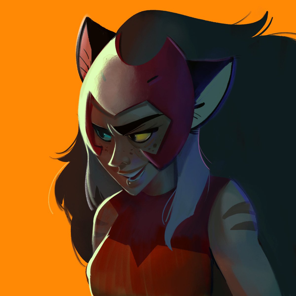 PijamaLlama's tweet photo. My catra and adora fanart 💕 https://t.co/vxAzwvdJNO