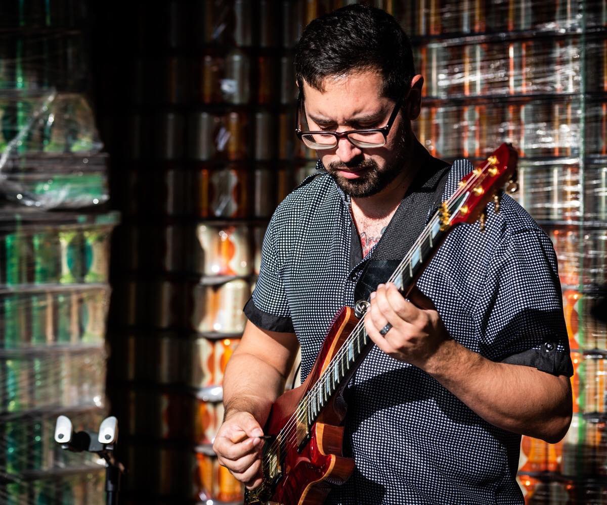 Moonlight_Blvd's tweet photo. Our guitarist Matthew Alvarez at Circle of Soul Block Party. 

📸: @thevinyllens https://t.co/0kC2CEJQRC