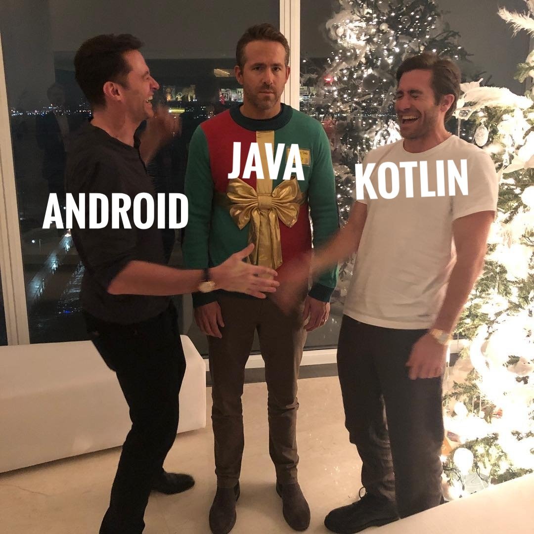 Don't forget your old friends this holiday season. Jokes on you, Java.