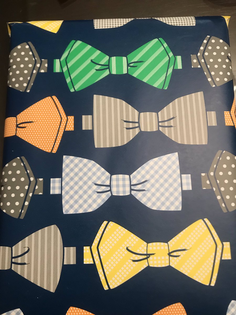 I sure hope Grandma Connie likes her gift this year! #PictureDay #BowTieLife #PrincipalGifts #MerryChristmas #ThemedGifts #WrappedItMyself