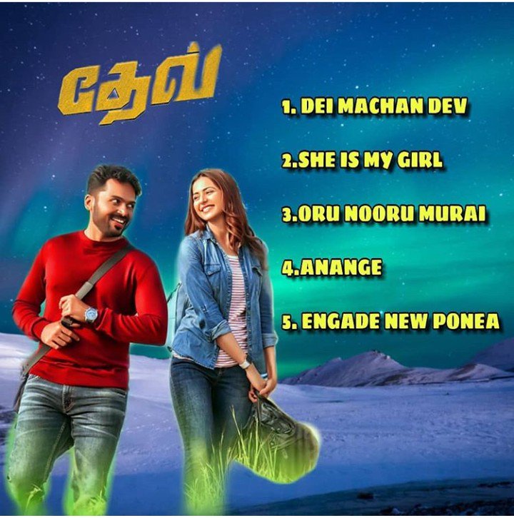 JEEVA_RJ1's tweet image. @Jharrisjayaraj Musical 🎶 🎶  in #DevAlbum dec 29th release 
Beautiful romantic songs 
@Karthi_Offl @Rakulpreet @RajathDir @PrincePictures_ @lakku76 @AntonyLRuben @VelrajR