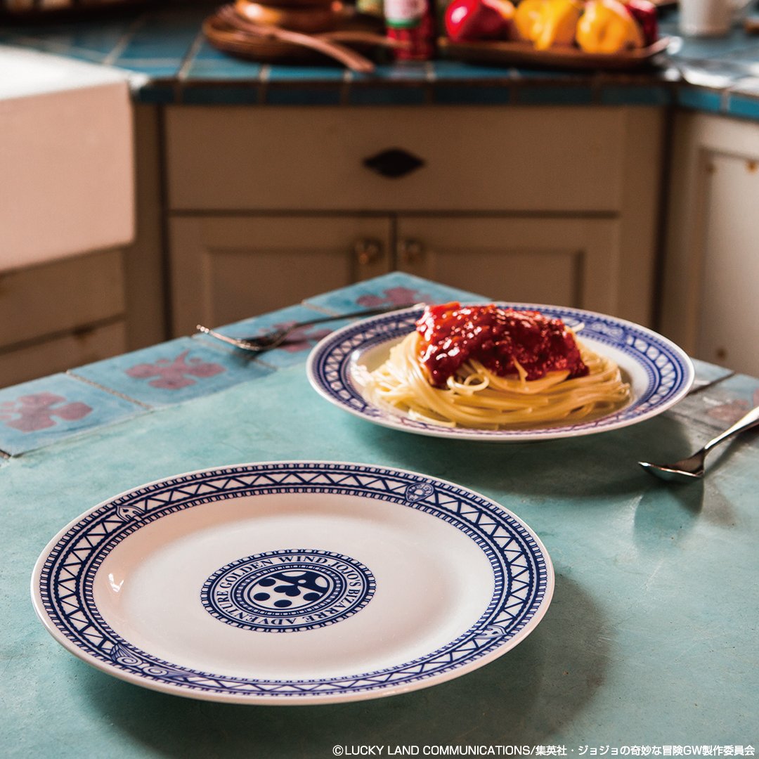C賞はジョルノのテントウムシモチーフがデザインされたパスタ皿です
