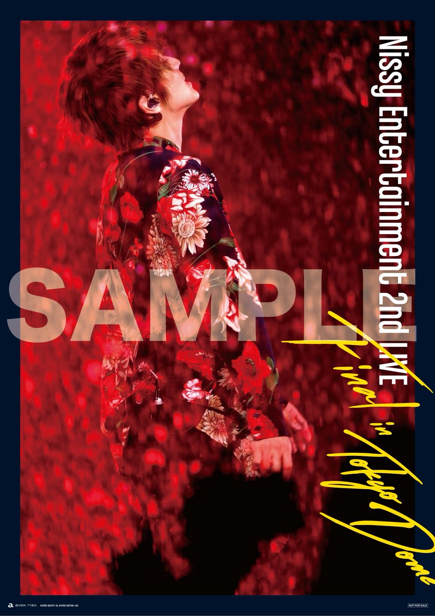 Nissy（西島隆弘）】 🎅Merry Christmas🎄 LIVE DVD/Blu-ray、ついに