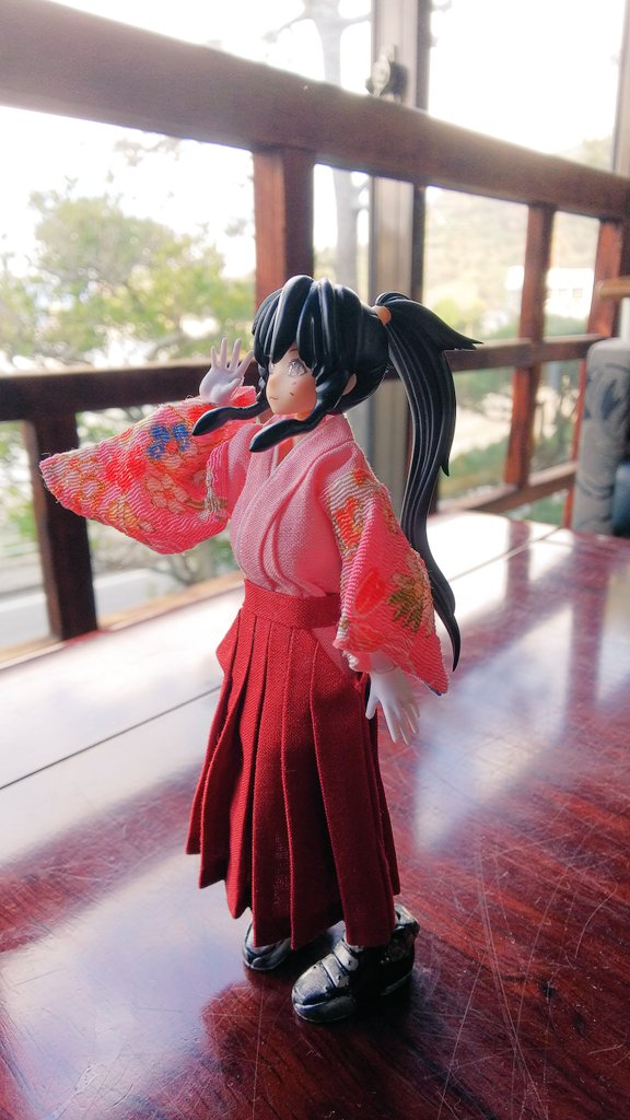 inon555's tweet photo. 旅館で撮ってきました！いい感じです。

#メガミデバイス https://t.co/bHgFdhW1Tx