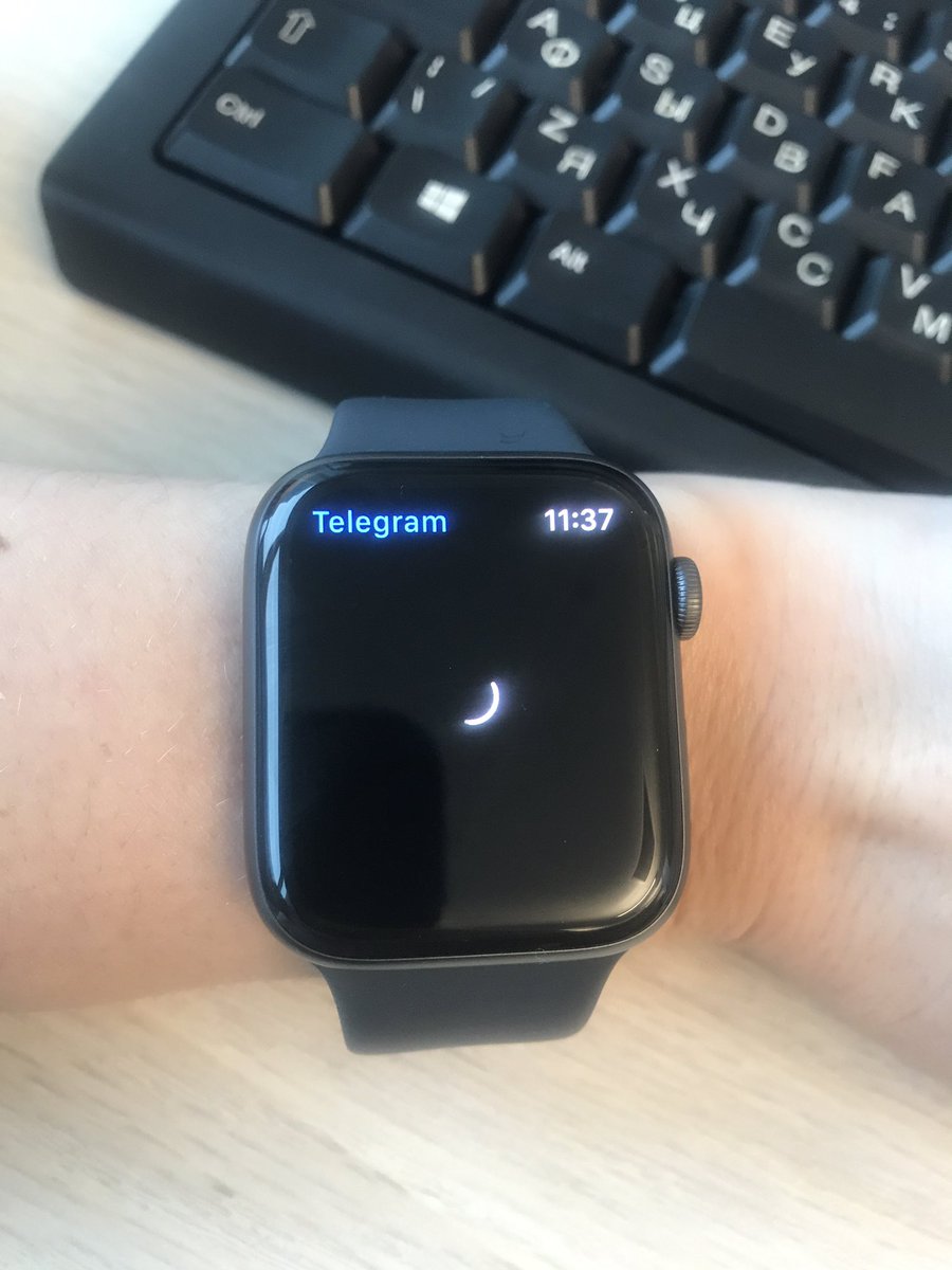 pyaryamyachka's tweet photo. @telegram Добрый день!
Не грузятся чаты в Apple Watch. Как решить эту проблему? https://t.co/PqeyxGDiKm