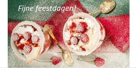 Het Horesca-team wenst je gezellige en culinaire feestdagen toe!