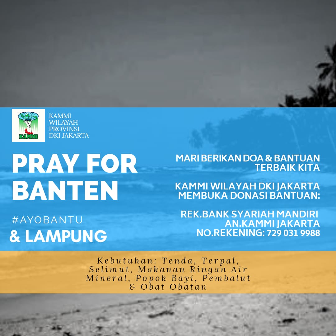 Pray for Banten dan Lampung
