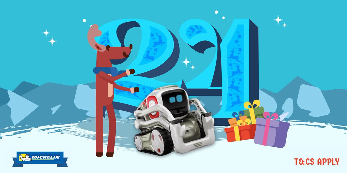Kwik_Fit's tweet image. 🤖Win An Anki Cozmo Robot in #Day24 Kwikmas🤖

RT&amp;amp;F for a chance to #win an #ankicozmo #Robot from @Michelin! Make sure you've entered all #24daysofgiveaways! Ends 3rd January. 

#MondayMotivation #competition #giveaway #xmas #christmas #Xmaseve #ChristmasEve #ChristmasEve2018