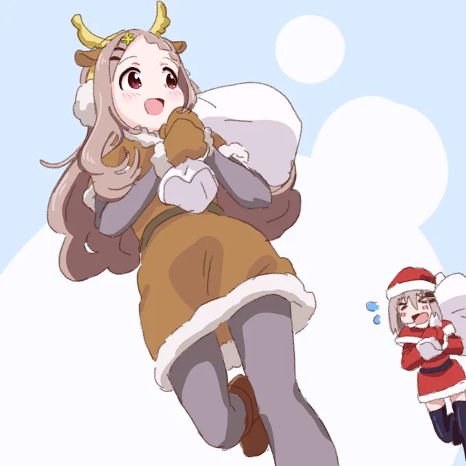 メリークリスマス!
ここな様とあおいrkgk 