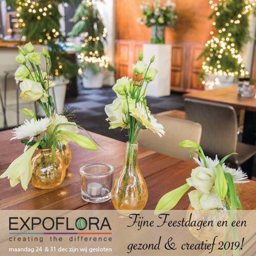 Fijne feestdagen! Team Expo Flora