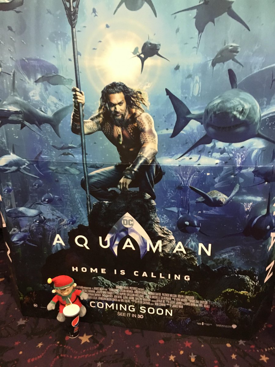 BuryElfie's tweet photo. Loved the @aquamanmovie, thank you @cineworld! #rhgelfieselfie #eddietherhgelf https://t.co/fL6kXsybbq
