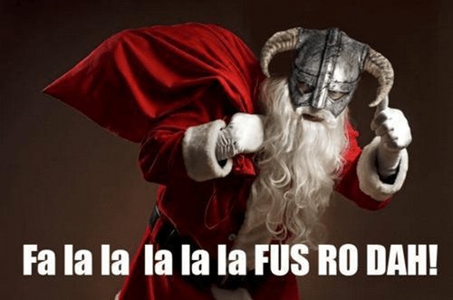 eso_danny's tweet photo. Merry SATURALIA #Skyrim Fans!

Have a great break to share some time with your loved ones. https://t.co/6N1XZIvwA1