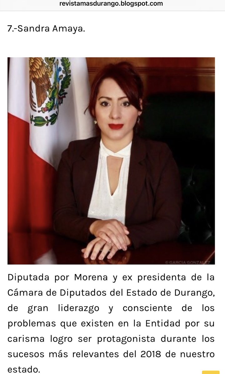 Los 10 personajes más destacados en Durango durante el 2018 publicado por <a href="/masdurango/">Revista MásDurango</a>  revistamasdurango.blogspot.com/2018/12/los-10…