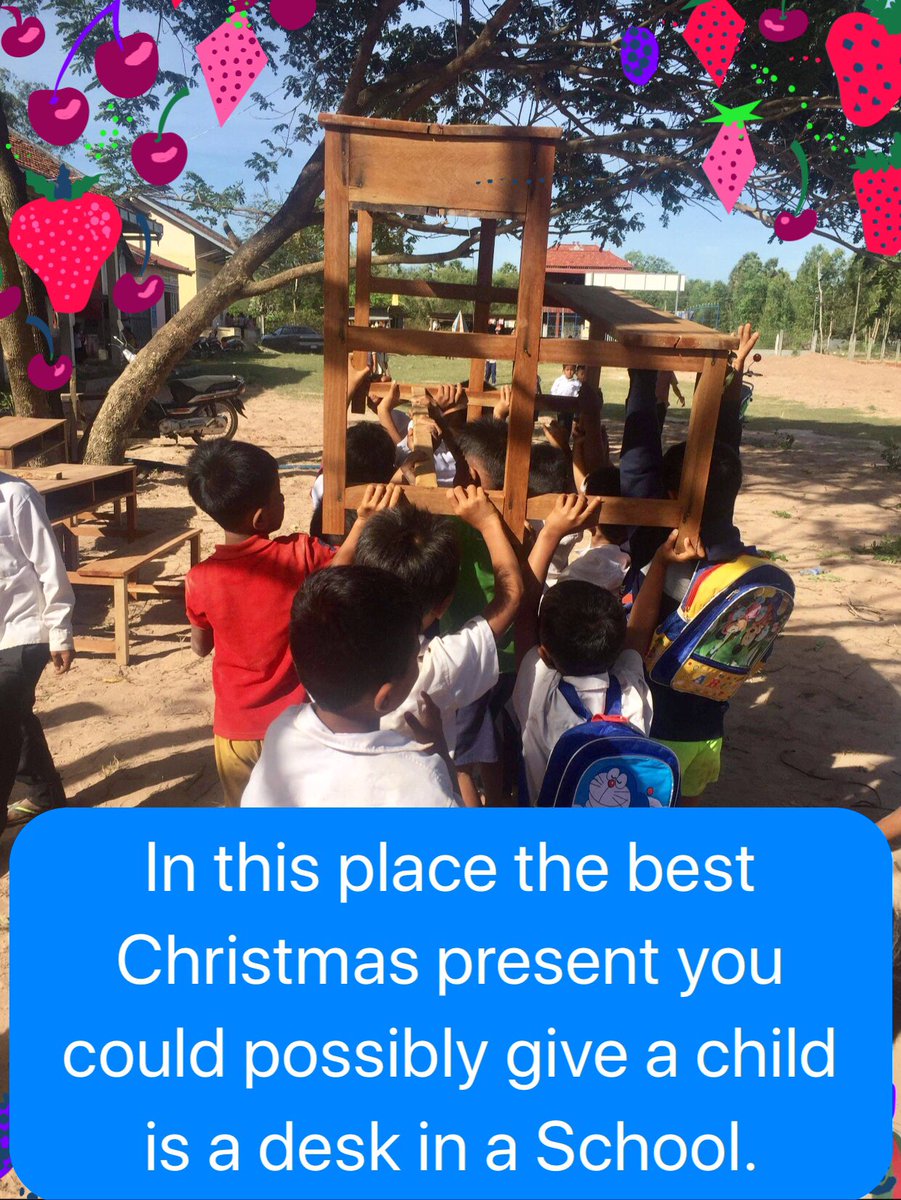 educambodia's tweet photo. Merry Christmas from Cambodia. Brand new post of 4 videos and 68 photos Ready for the opening of My Health School. Please see it all today on https://t.co/69IF6yIhuj https://t.co/jGHJJ7rgAL