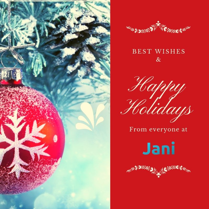 JaniInt's tweet photo. #SeasonsGreetings &amp; #HappyHolidays From us to you. https://t.co/7bn3QqFY8y