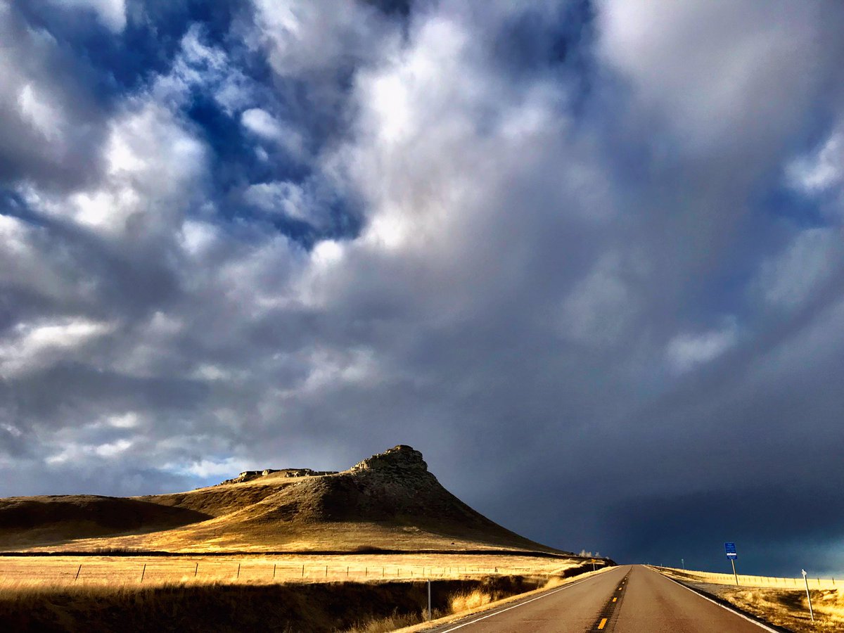 KristenInbodyMT's tweet photo. A foreboding sky as I came into Choteau, #Montana this afternoon https://t.co/ZPqQTPERwz