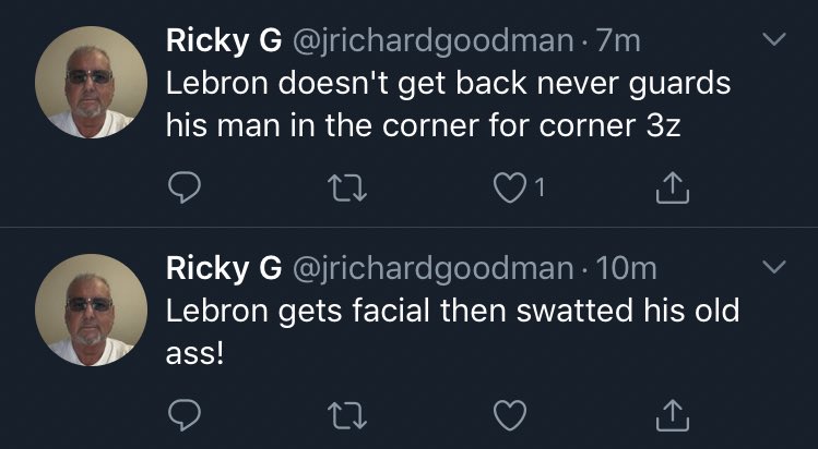 hatefulmanchild's tweet photo. LMAO I swear all LeBron haters are either old geezers, 13-16 year olds, or 20 something year olds who don’t have a job and still live with their parents, and all of them try so hard to act tough on Twitter 🤣🤣😂😂🤣😂 https://t.co/0HBqyMqLJ7