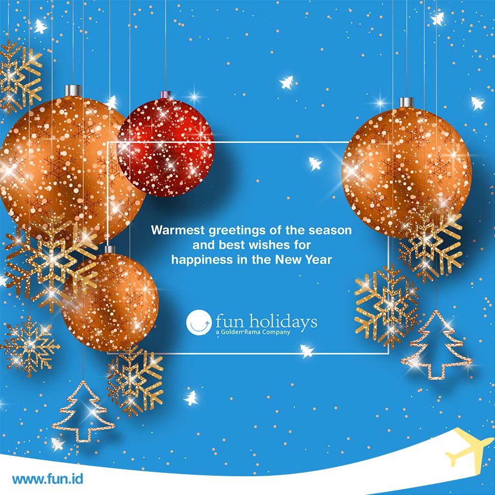 MyFunHolidays's tweet photo. Happy Christmas 2018 and Happy New Year 2019 #FunFriends!

#FunHolidays #MyFunHolidays https://t.co/KCACjUQHjI