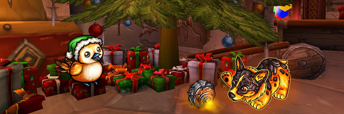 It's that time of year: Feast of Winter Veil! We've got a HUGE giveaway this year: a Sylvanas Statue, pets, mounts and over 100 other prizes! Follow us, retweet and visit our page for more ways to enter: wowhead.com/news=289377 Happy Holidays from all of us at Wowhead!