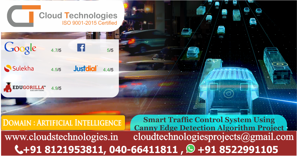 cloudtechpro's tweet photo. #IEEE2018
https://t.co/SQH6yZ7oD0 “Smart Traffic Control System Using Canny Edge Detection Algorithm Project” Implementation From #CloudTechnologies
#ArtficialIntelligenceProjects
#AIBasedProjects 
#IEEE2018JavaProjects
#Mtech2018Projects
For More Details,
Mobile:- +91 8121953811 https://t.co/VOTX7iRCAc