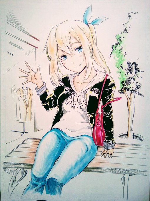 #ミライアカリ 
#イラスト
#絵描きさんとつながりたい 
ミライアカリとデートちたい…
φ(.;゜;:д:;゜;.) 