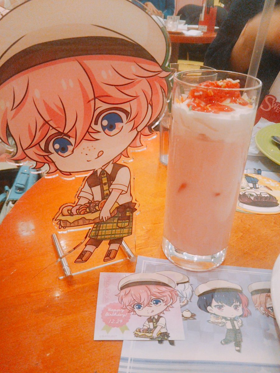 m42388429's tweet photo. スイパラ行ってきた！
あしゅう君の誕生日もしっかりお祝いしたよ！！
是国君出なかった(泣) https://t.co/lbSrEupDHD