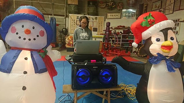 ChungWahKungFu's tweet photo. My girl @djenvid supplying the music at our Holiday Student Potluck.  Certainly a nice way to end the year with a full stomach.  Happy Holidays and see you in January!  #chungwahkungfu #dj #serato #djcontroller #mixing #music #toronto #mississauga #markh… https://t.co/KPmstU3oXx https://t.co/LThTnHeidf
