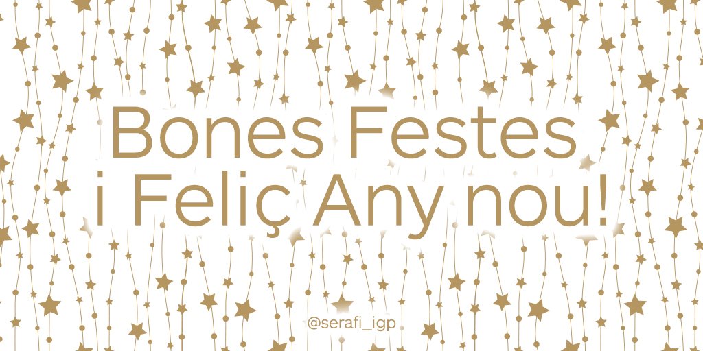 En aquestes dates tan especials, volem compartir al teu costat, tota la nostra il·lusió i bons desitjos.
