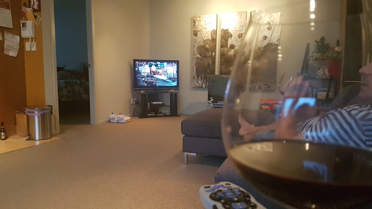 Michellet2111's tweet photo. Ok so it is Christmas Eve, it is 8.15 pm and the 17 year old has gone to bed... us big kids are left watching Home Alone with a rather nice red #ChristmasEve #HomeAlone #somethingisnotquiteright https://t.co/WvklEKsgPj